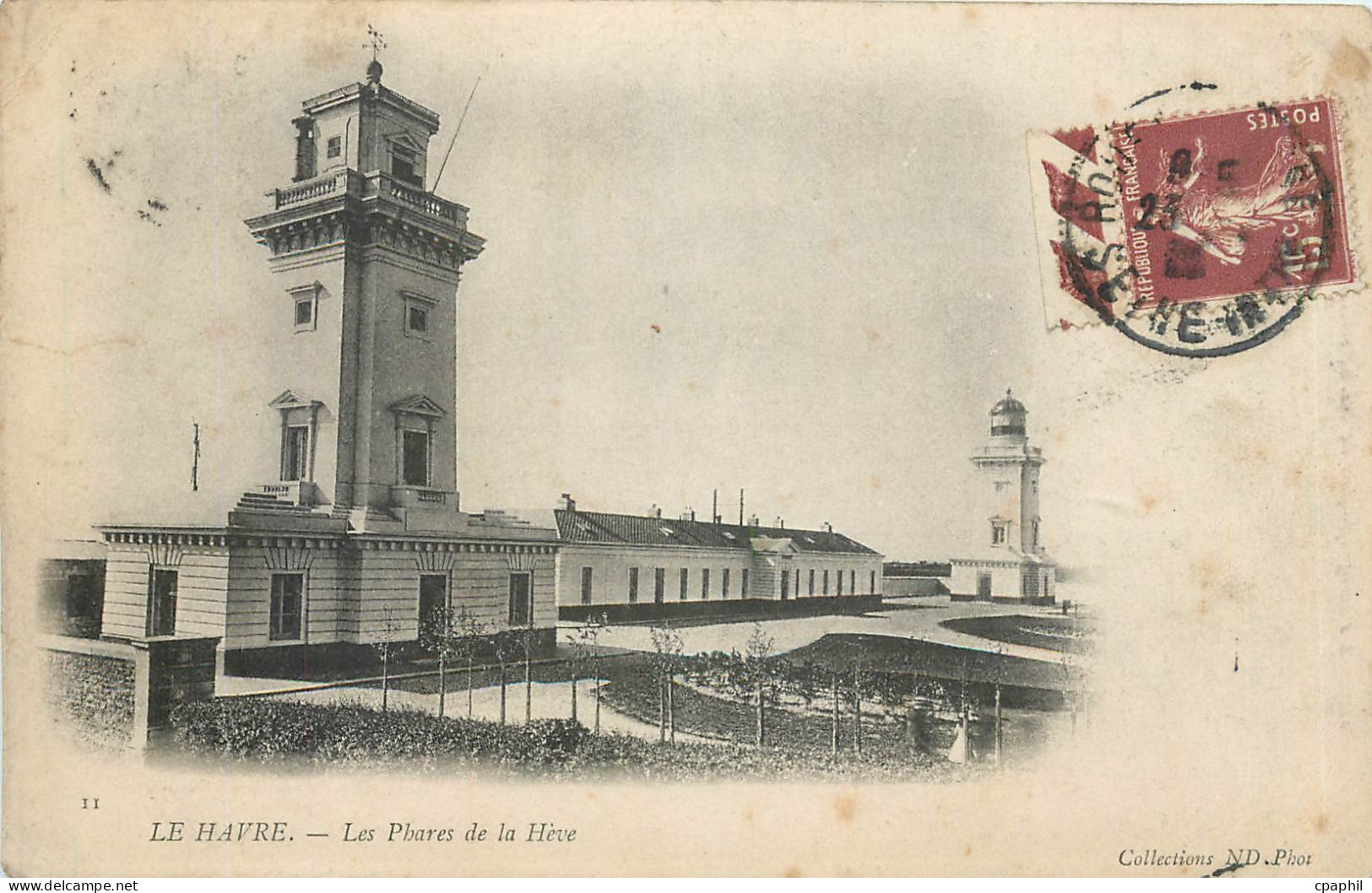 CPA le havre les phares de la heve