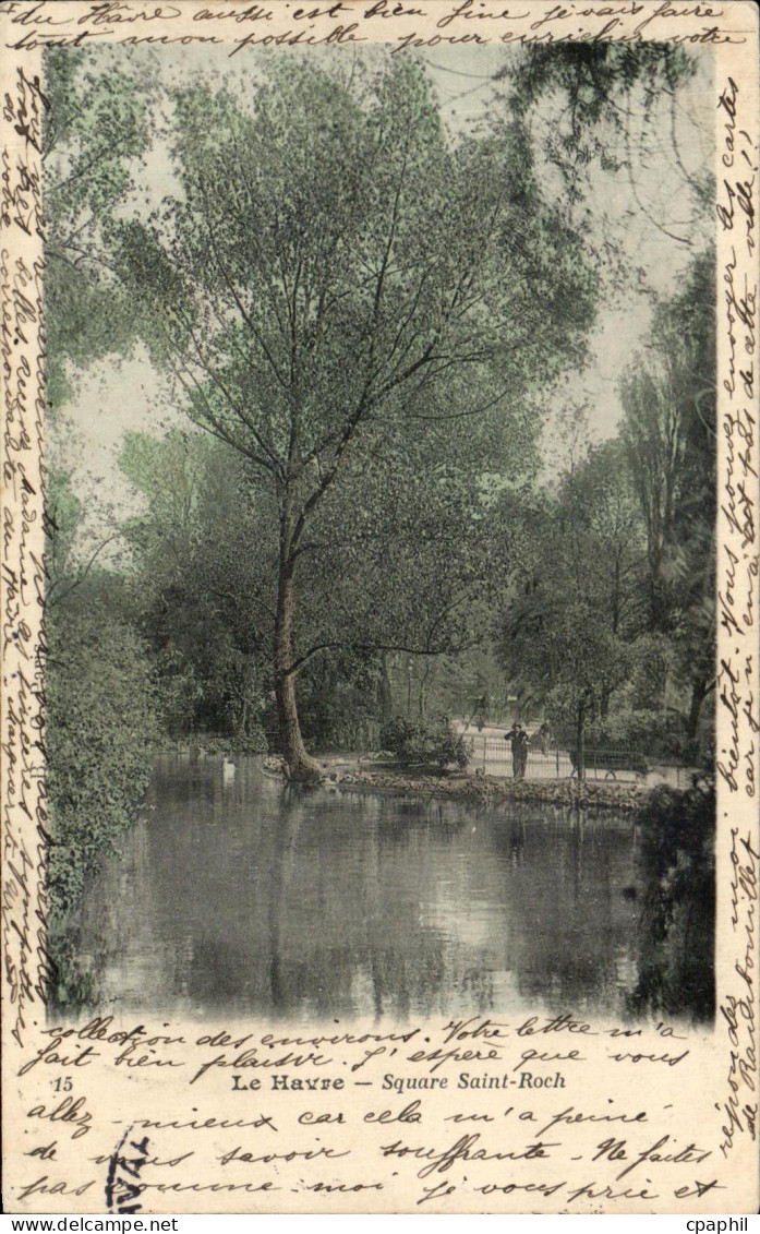 CPA Le Havre Square Saint Roch