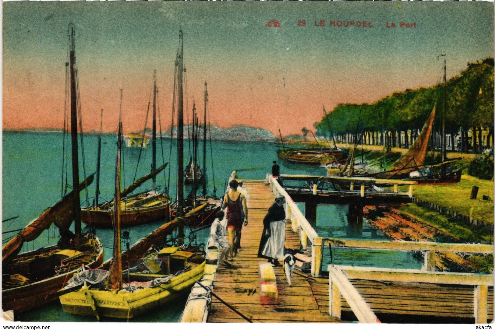 CPA Le Hourdel le port (1498831)
