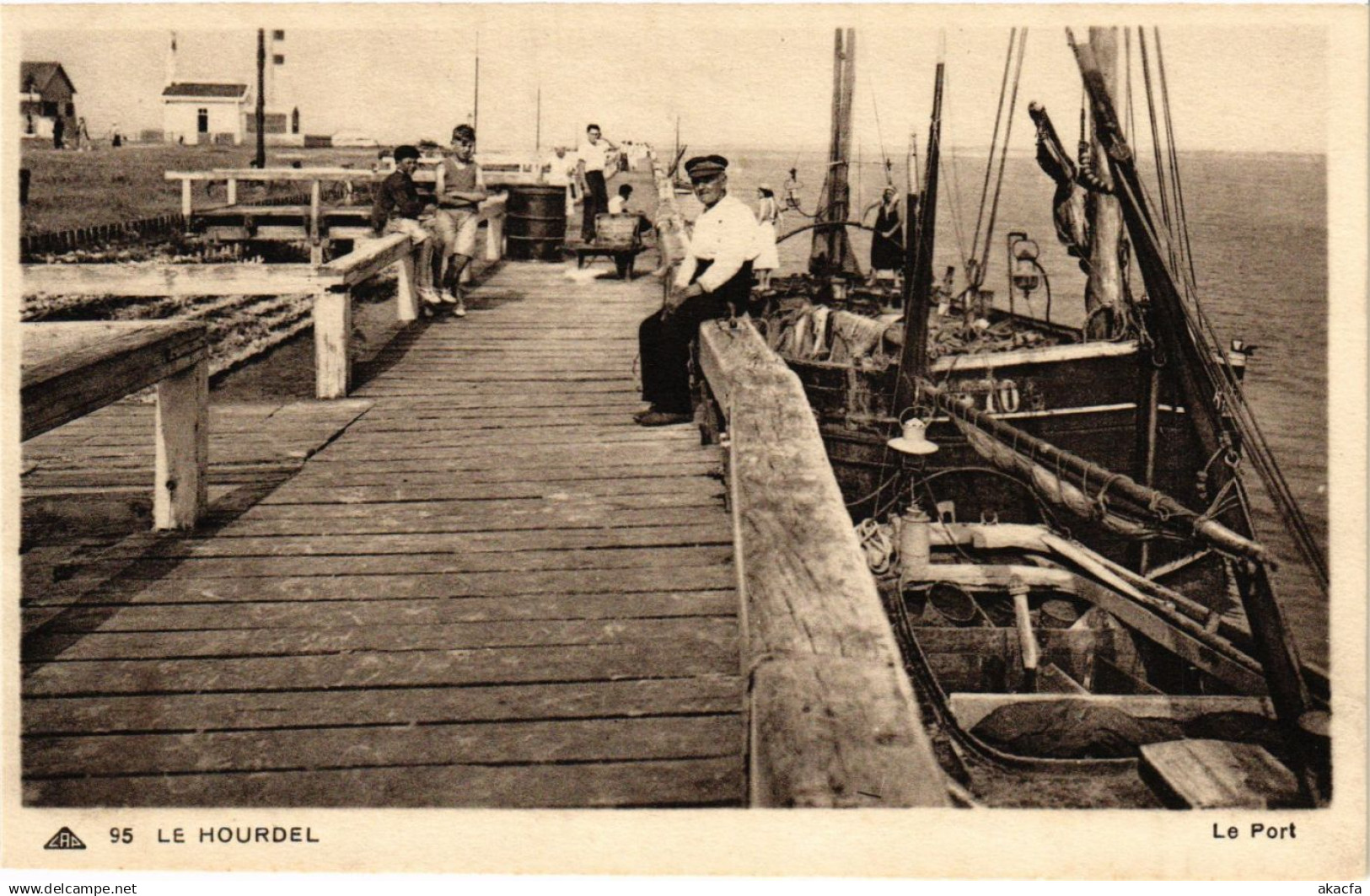 CPA Le Hourdel - Le Port (276442)