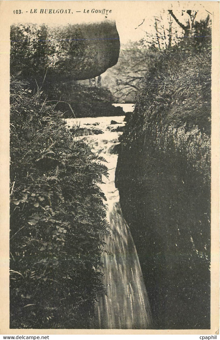 CPA Le Huelgoat Le Gouffre