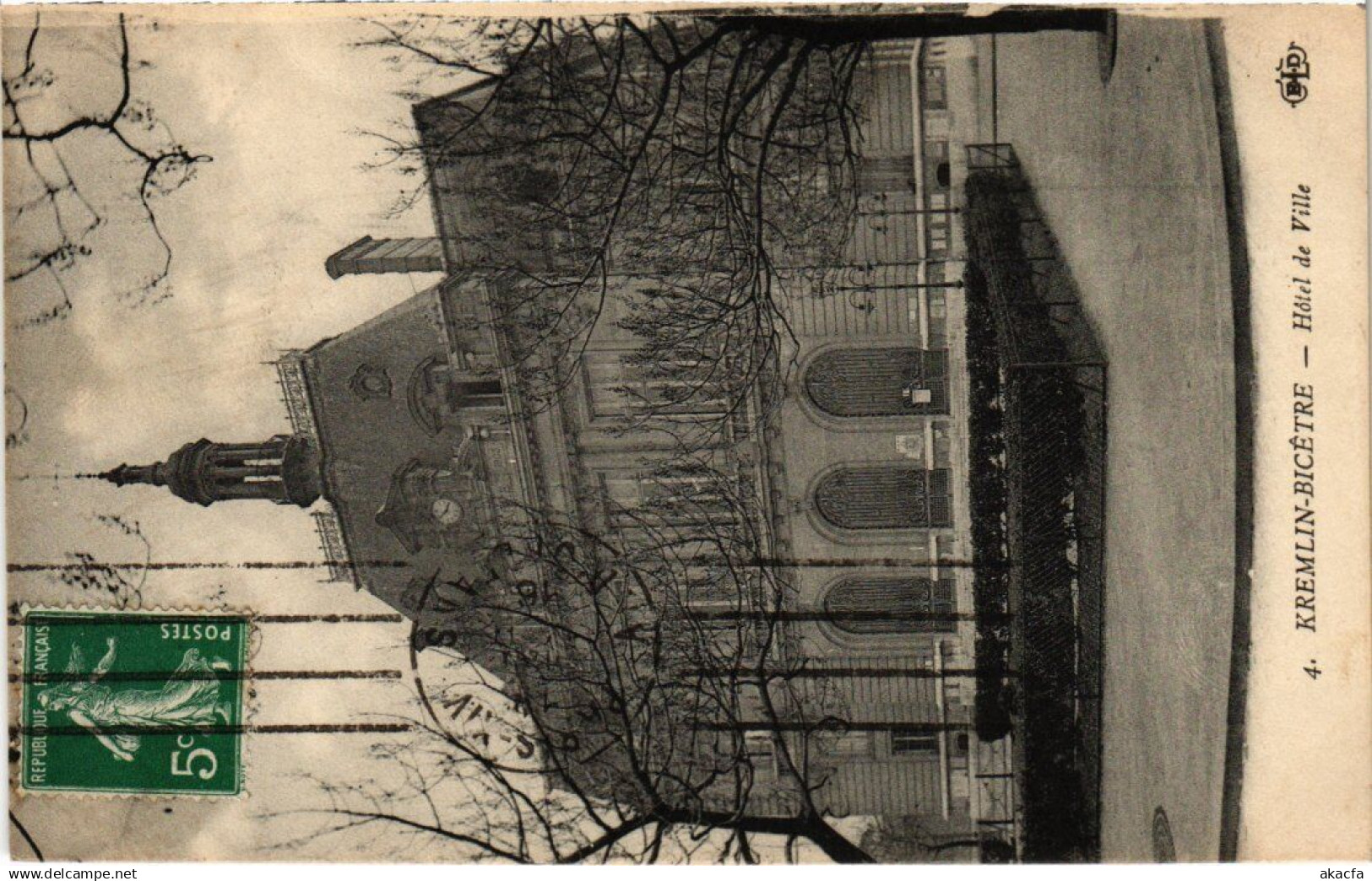 CPA LE KREMLIN-BICETRE Hotel de Ville (1352652)