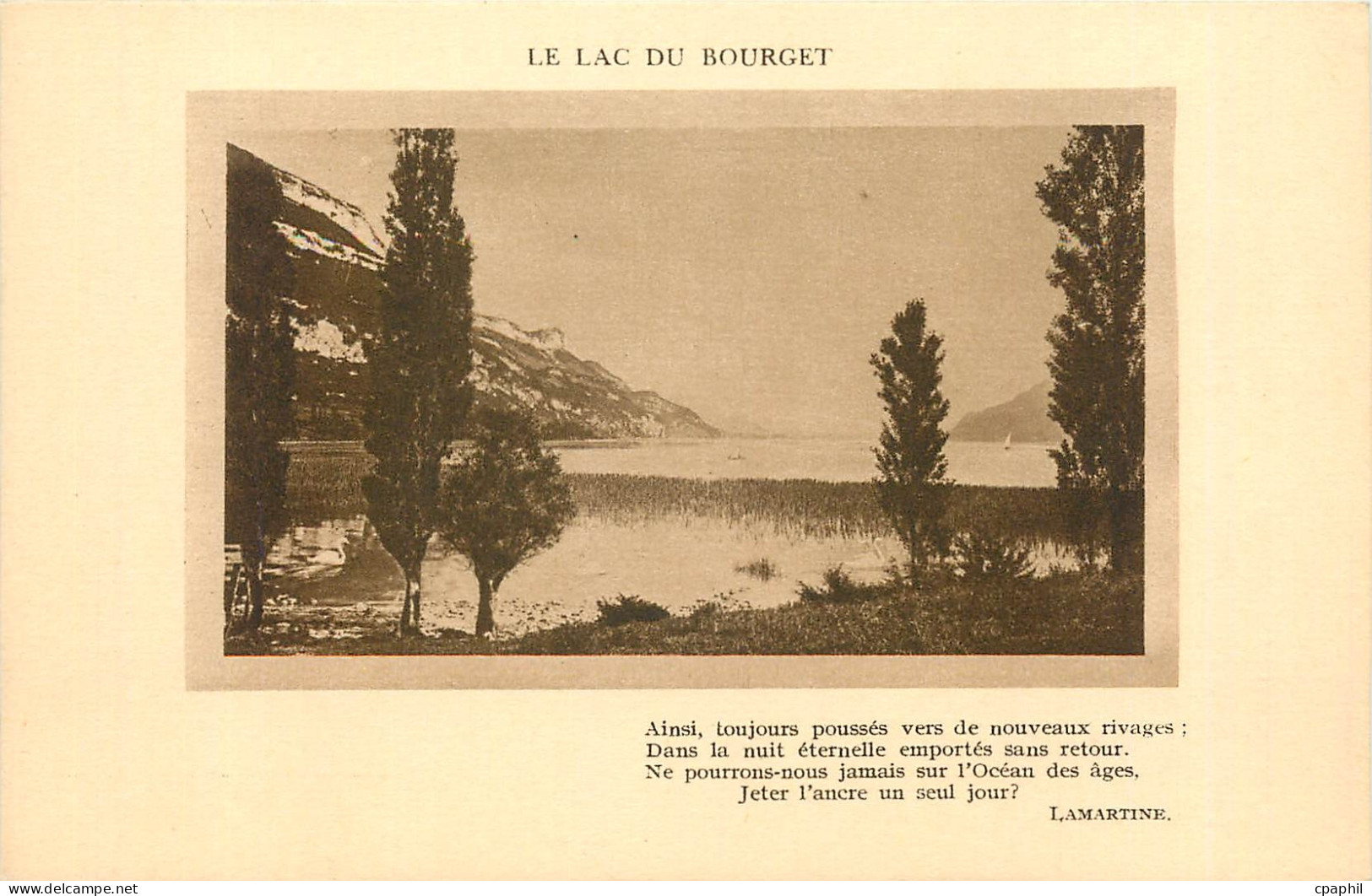 CPA Le Lac du Bourget