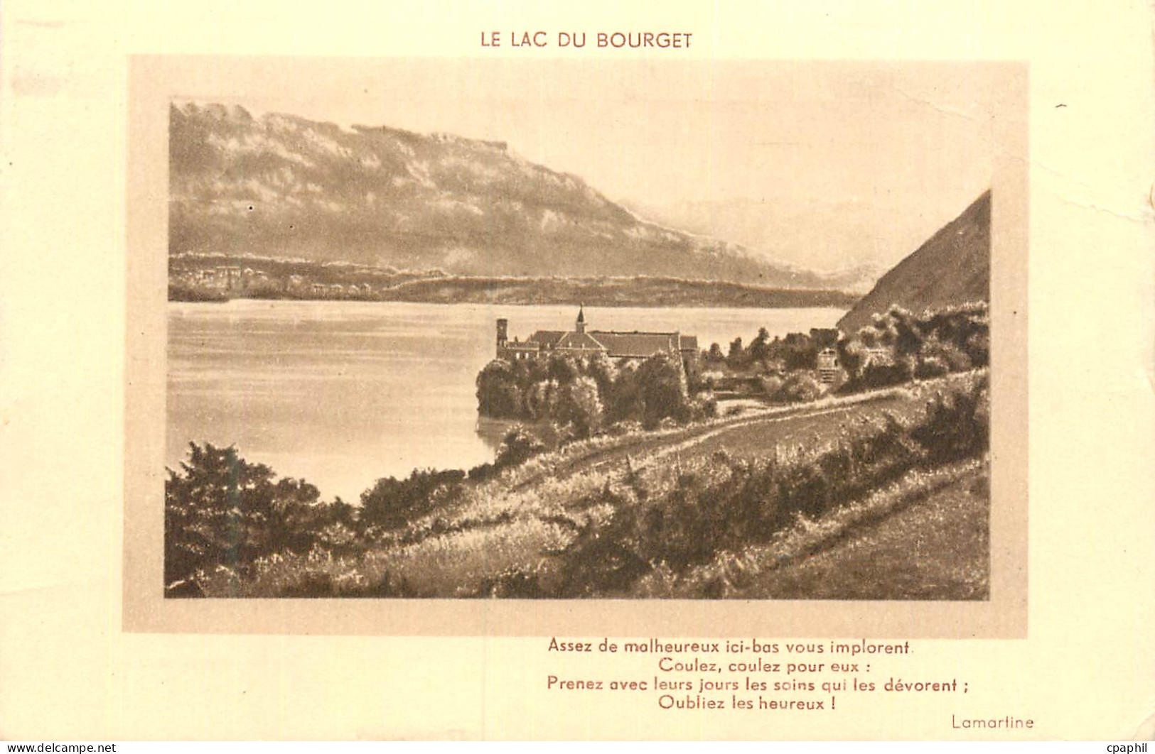 CPA Le Lac du Bourget
