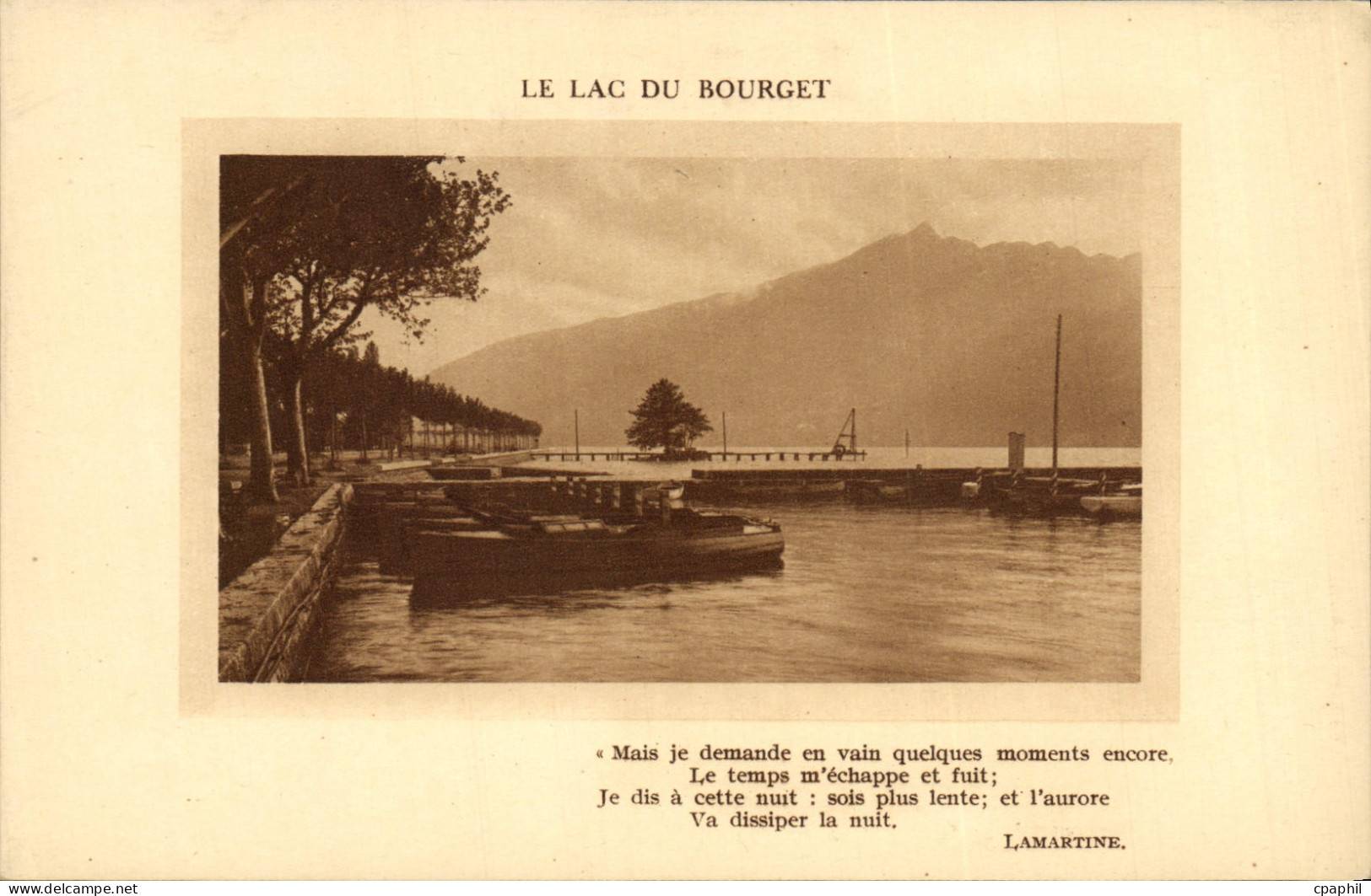 CPA Le Lac Du Bourget