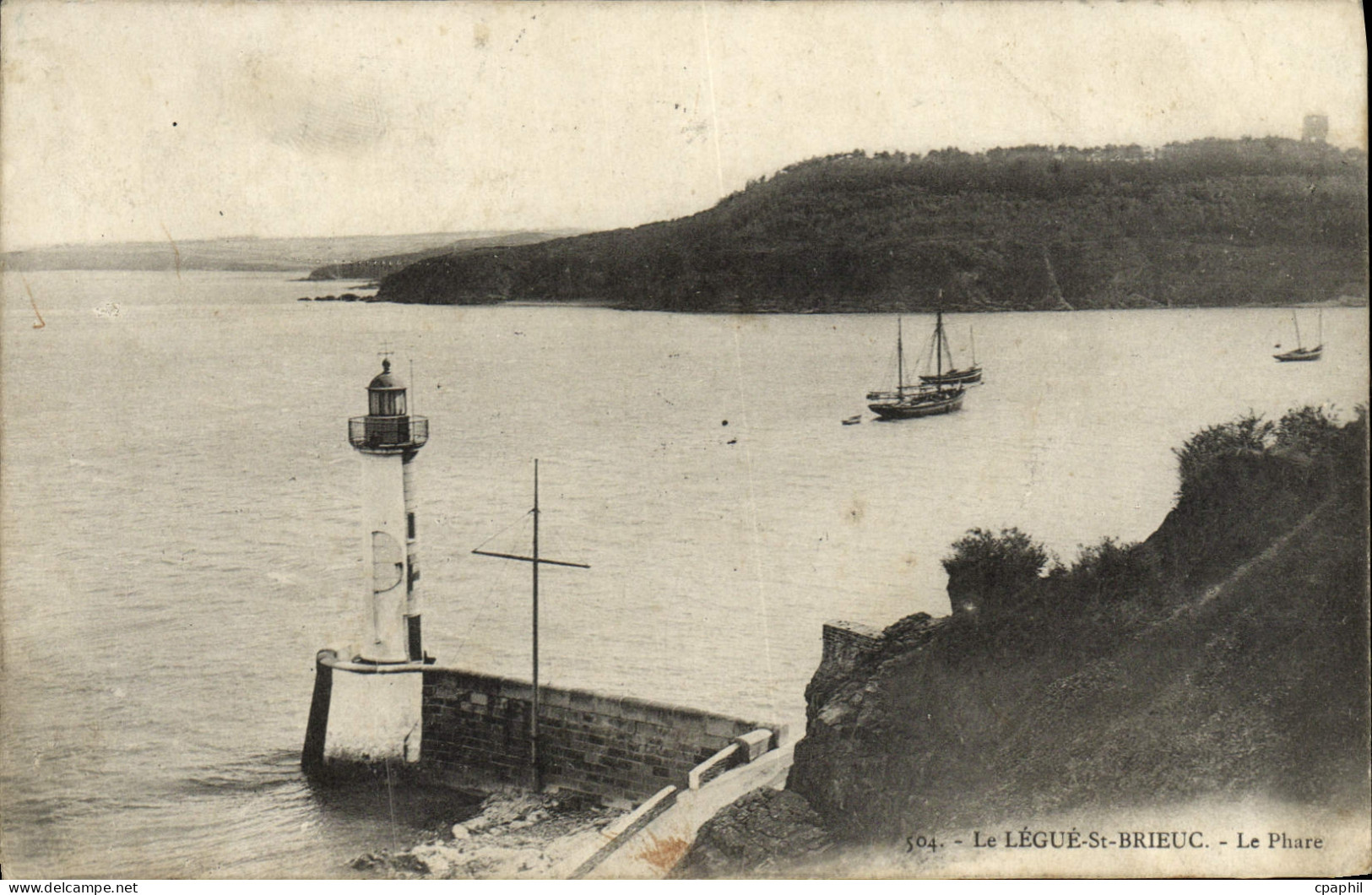 CPA Le Legue Saint Brieuc Le Phare