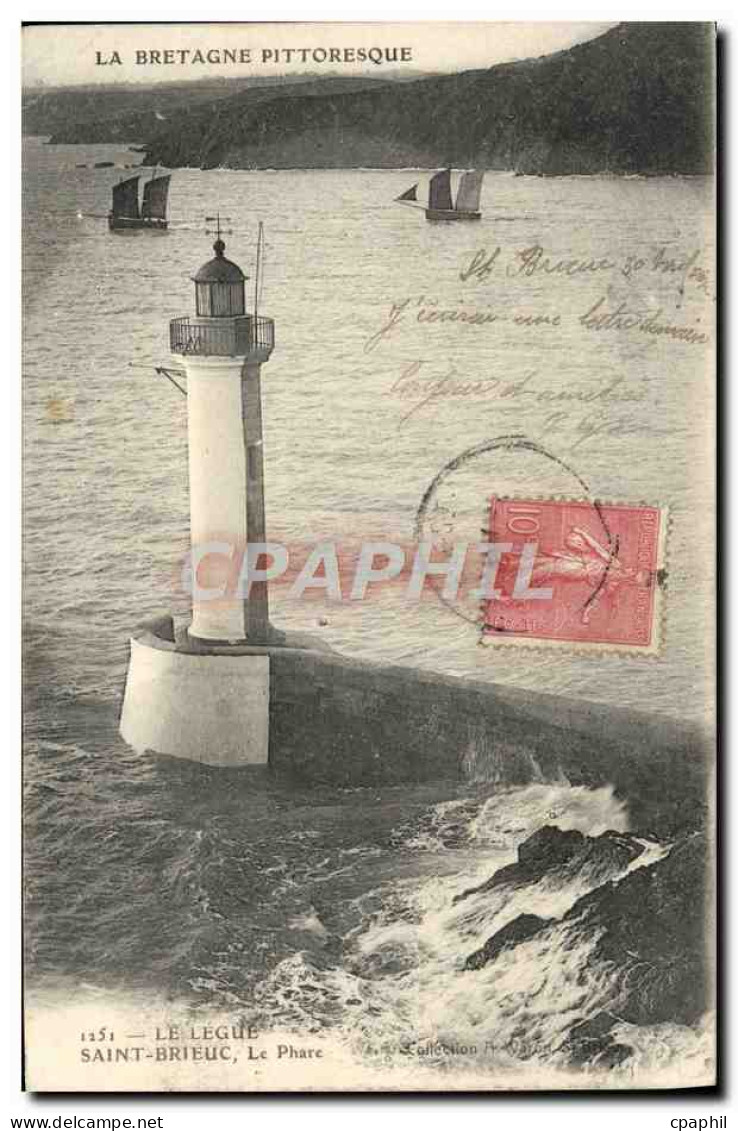 CPA Le Legue Saint Brieuc Le Phare