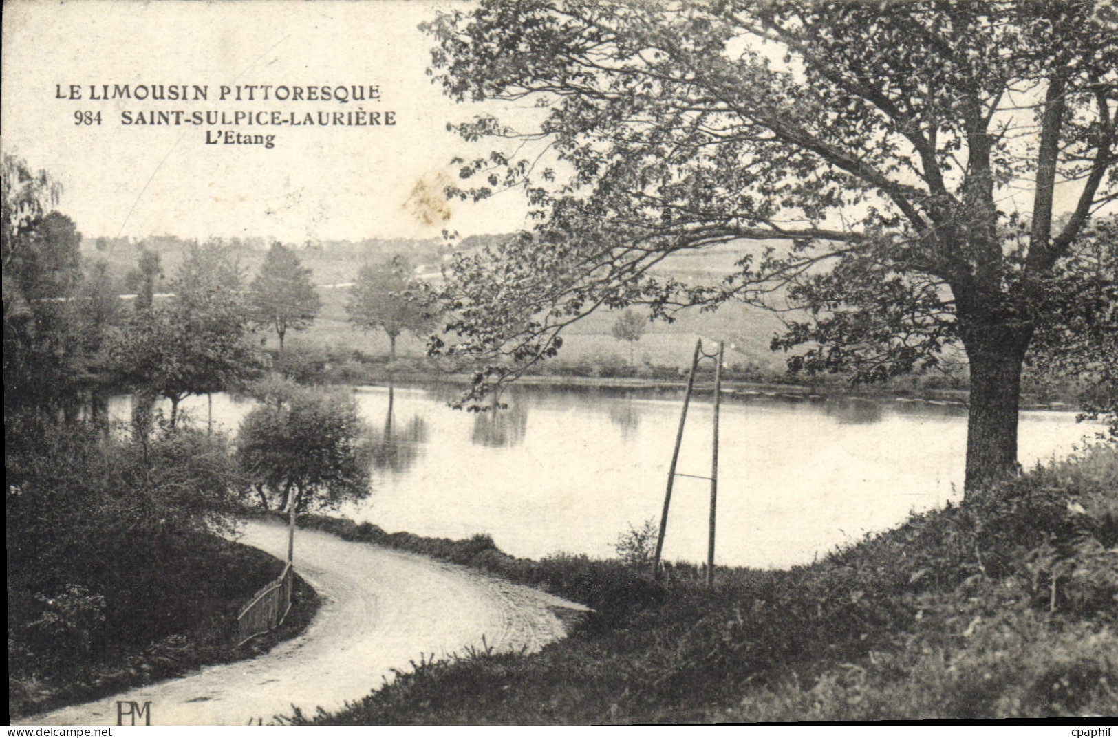 CPA Le Limousin Pittoresque St Sulpice Lauriere L'Etang