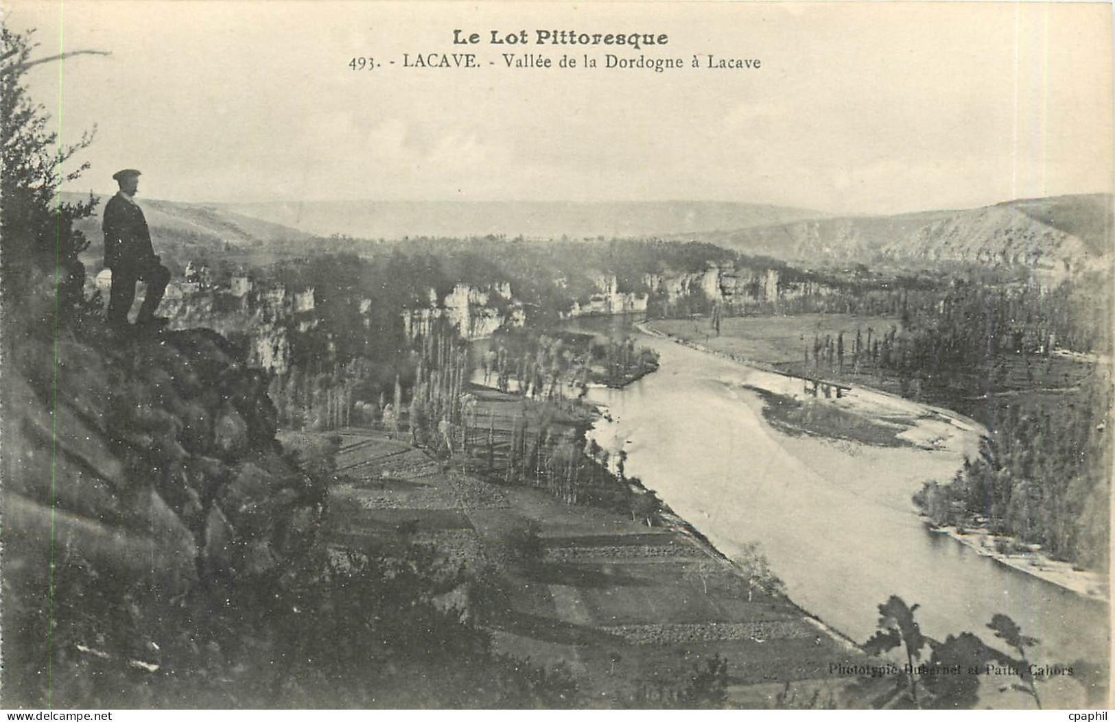 CPA Le Lot Pittoresque Lacave Vallee de la Dordogne a Lacave