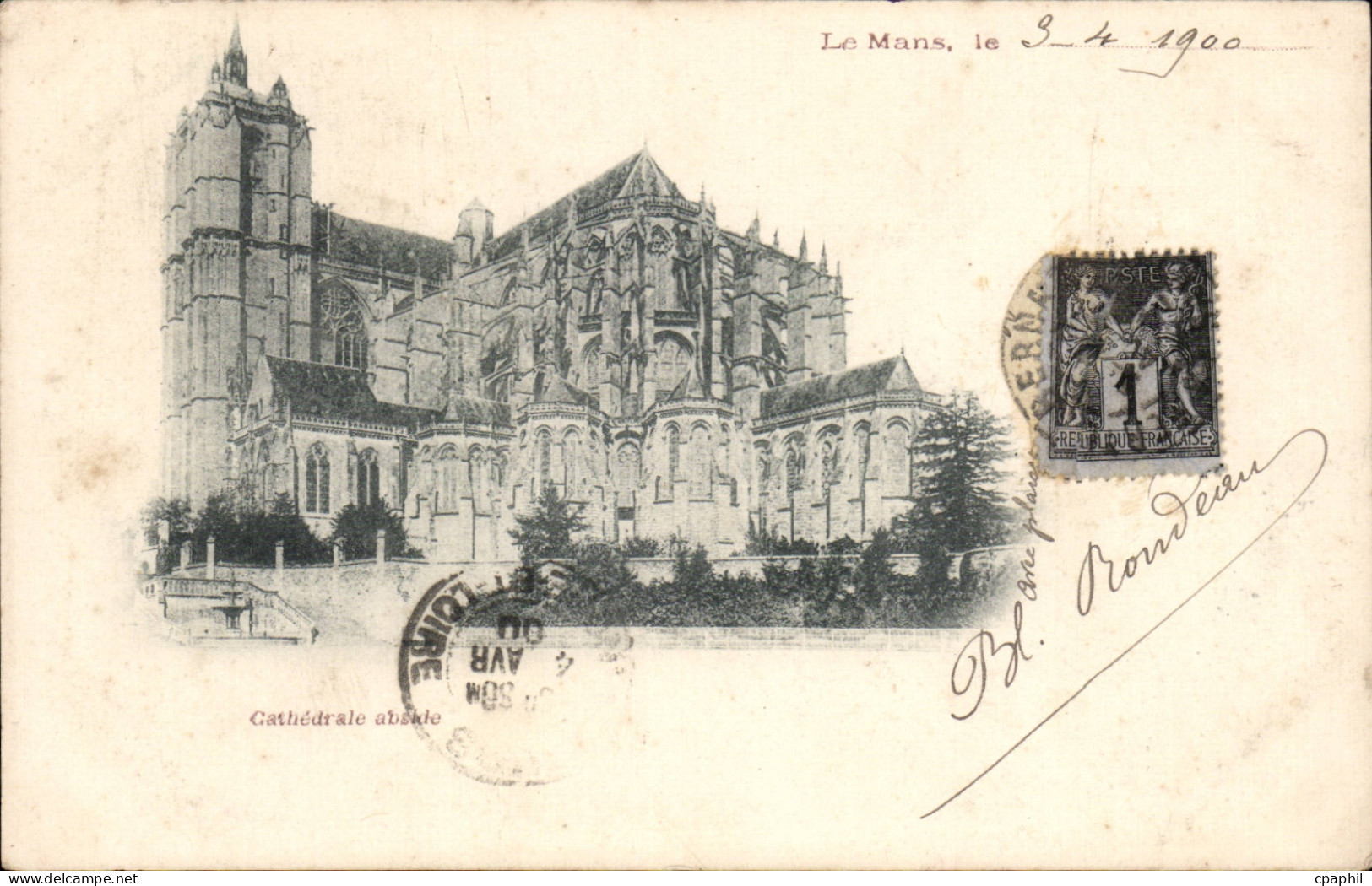 CPA Le Mans Cathedrale