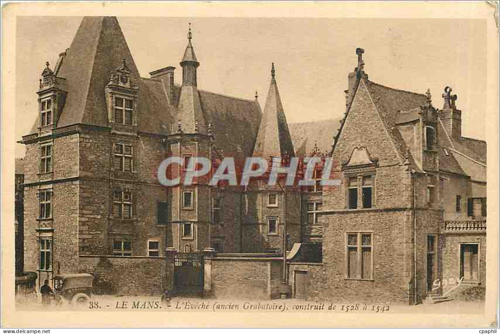 CPA Le Mans - l'Eveche