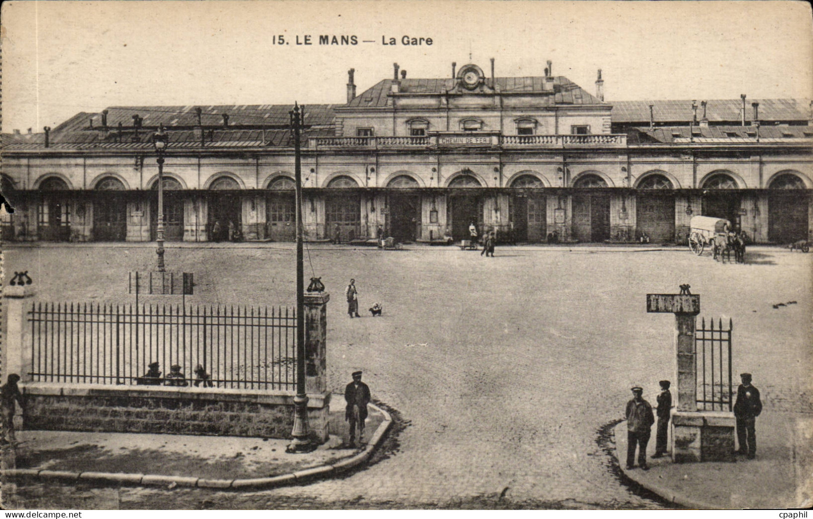 CPA Le Mans La gare