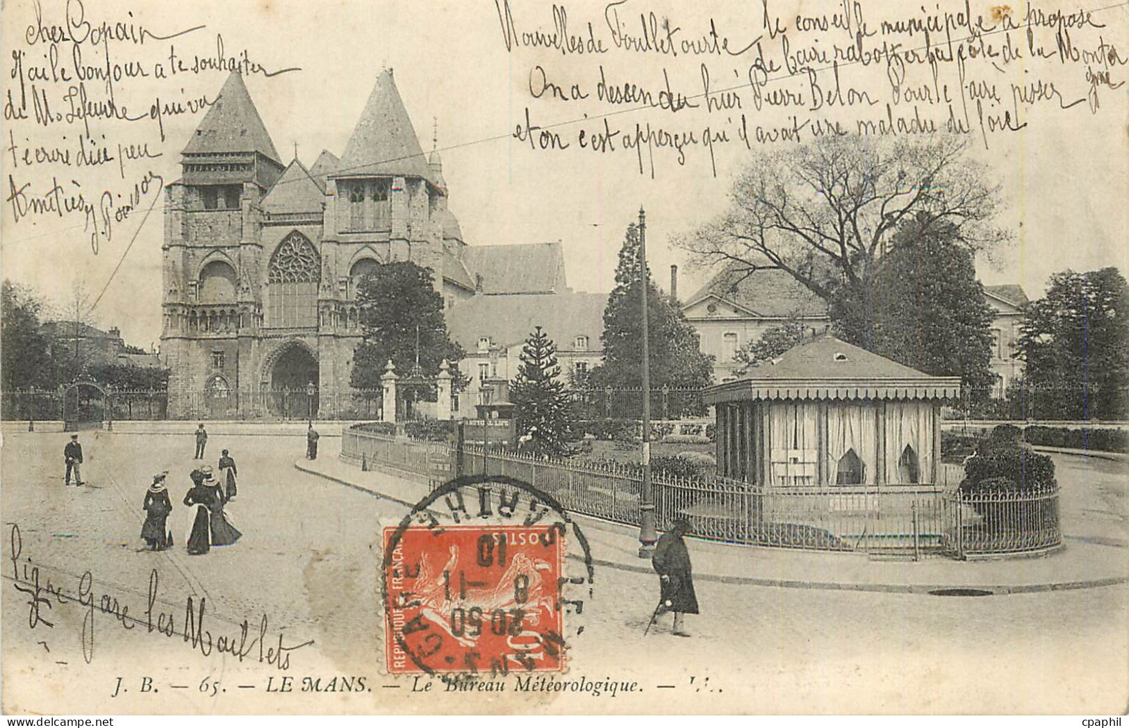CPA Le Mans Le Bureau Meteorologique