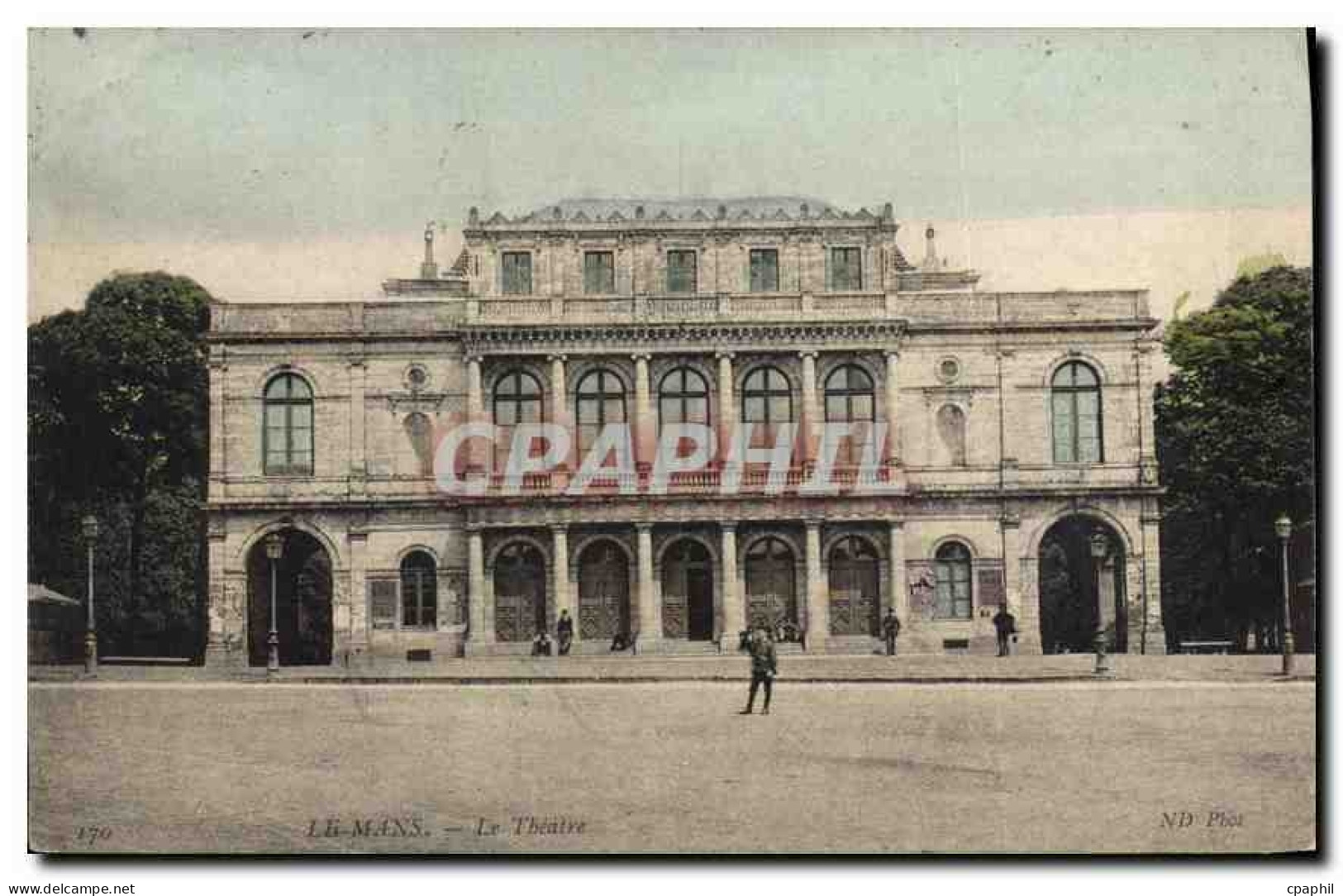 CPA Le Mans Le Theatre