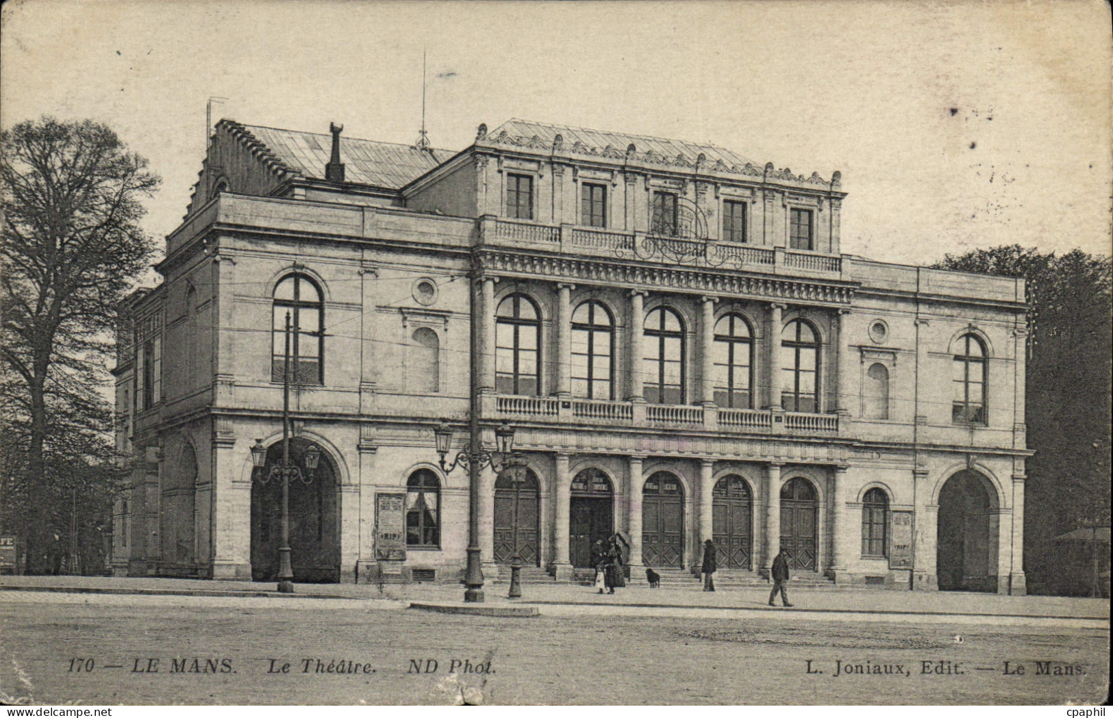 CPA Le Mans Le Theatre