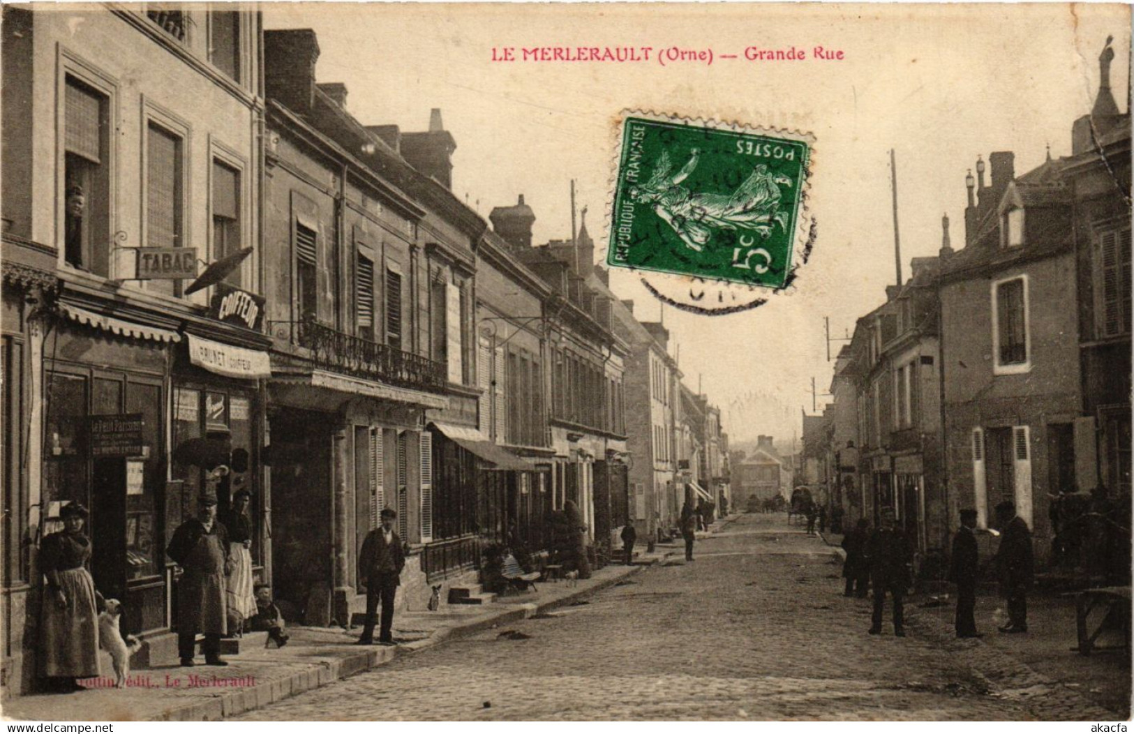 CPA Le Merlerault - Grande Rue (259316)