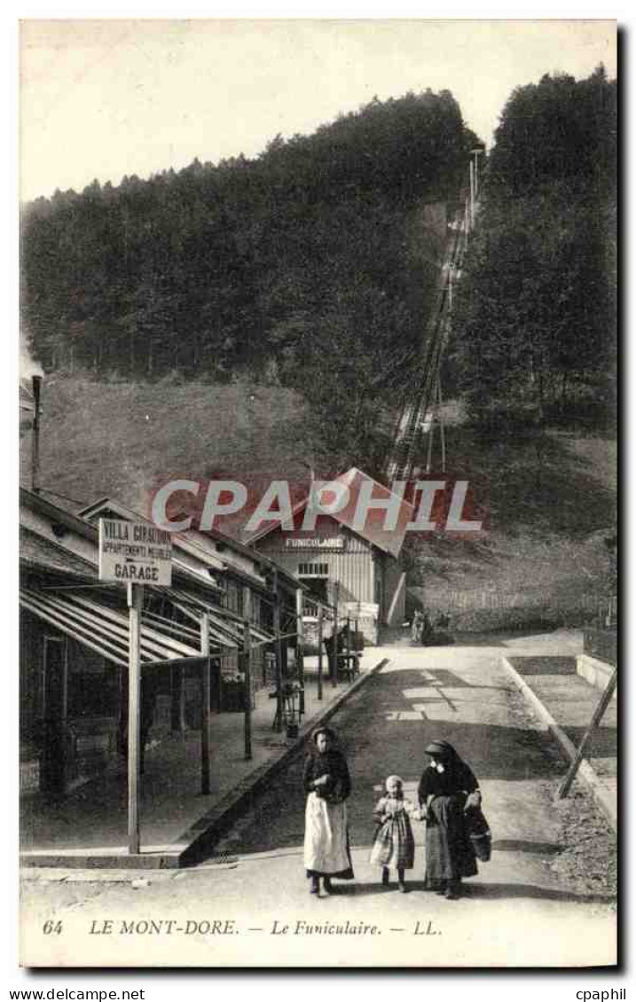 CPA Le Mont Dore Le Funiculaire