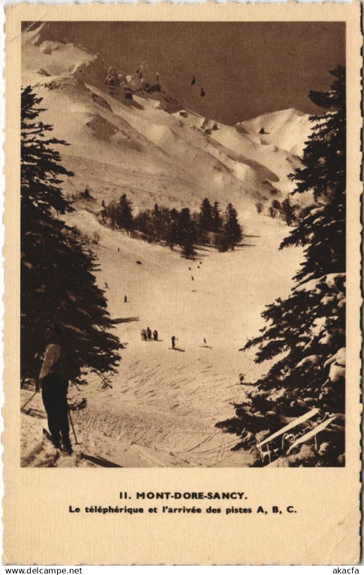 CPA LE MONT-DORE LE MONT-DORE-SANCY - Le Telepherique (1255638)
