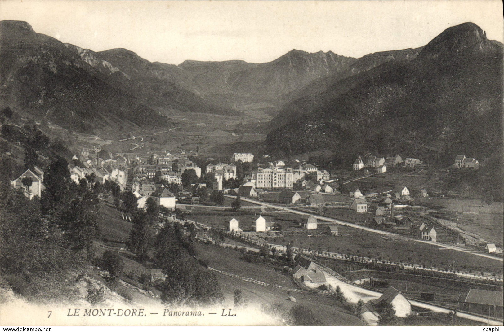 CPA Le Mont Dore Panorama