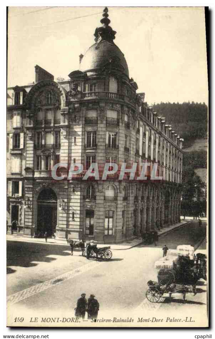 CPA Le Mont Dore Sarciron Rainaldy Mont Dore Palace