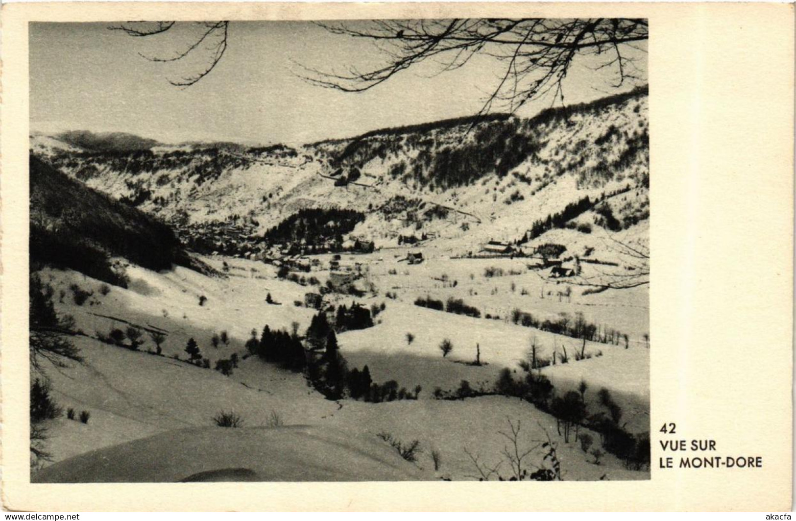 CPA Le MONT-DORE Vue sur Le MONT-DORE (721094)