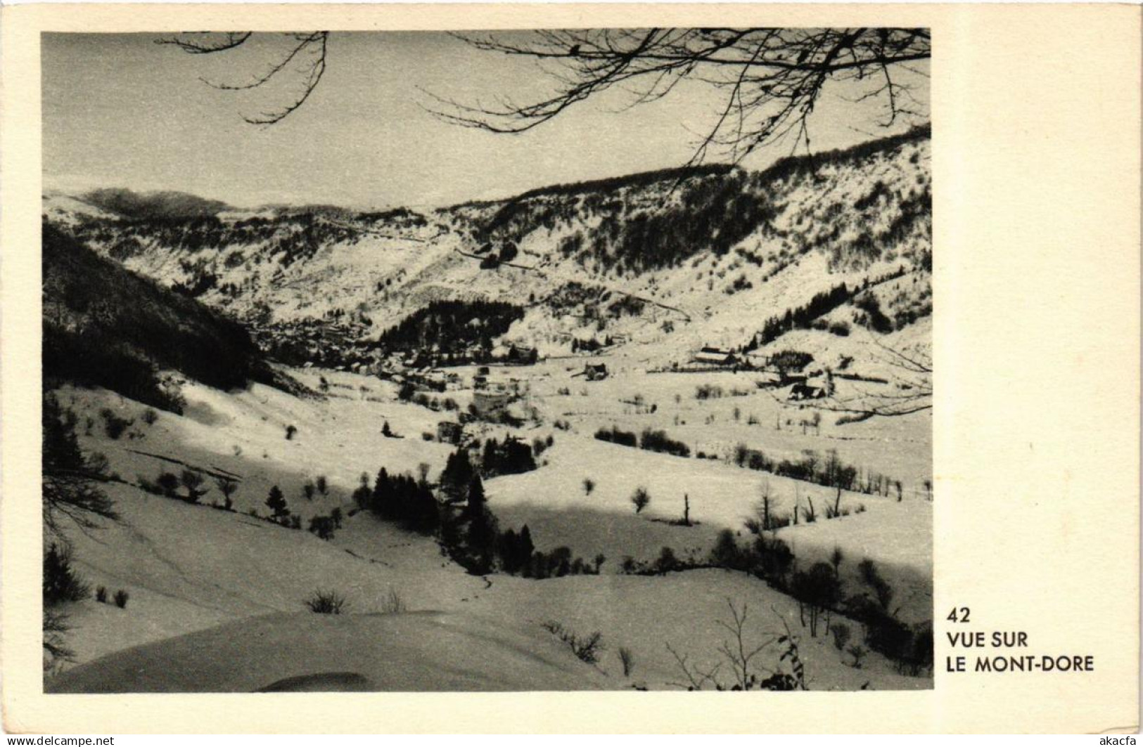CPA Le MONT-DORE Vue sur Le MONT-DORE (721095)