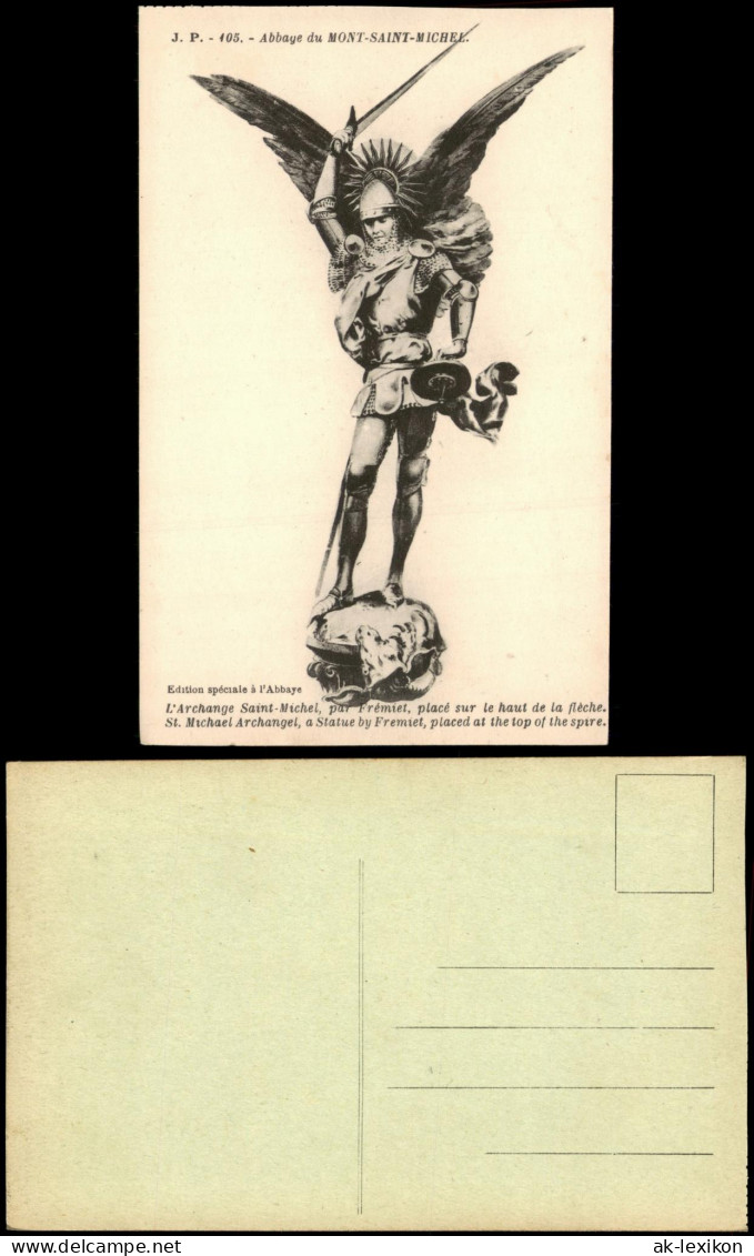 CPA Le Mont-Saint-Michel Abbaye du MONT-SAINT-MICHEL 1911