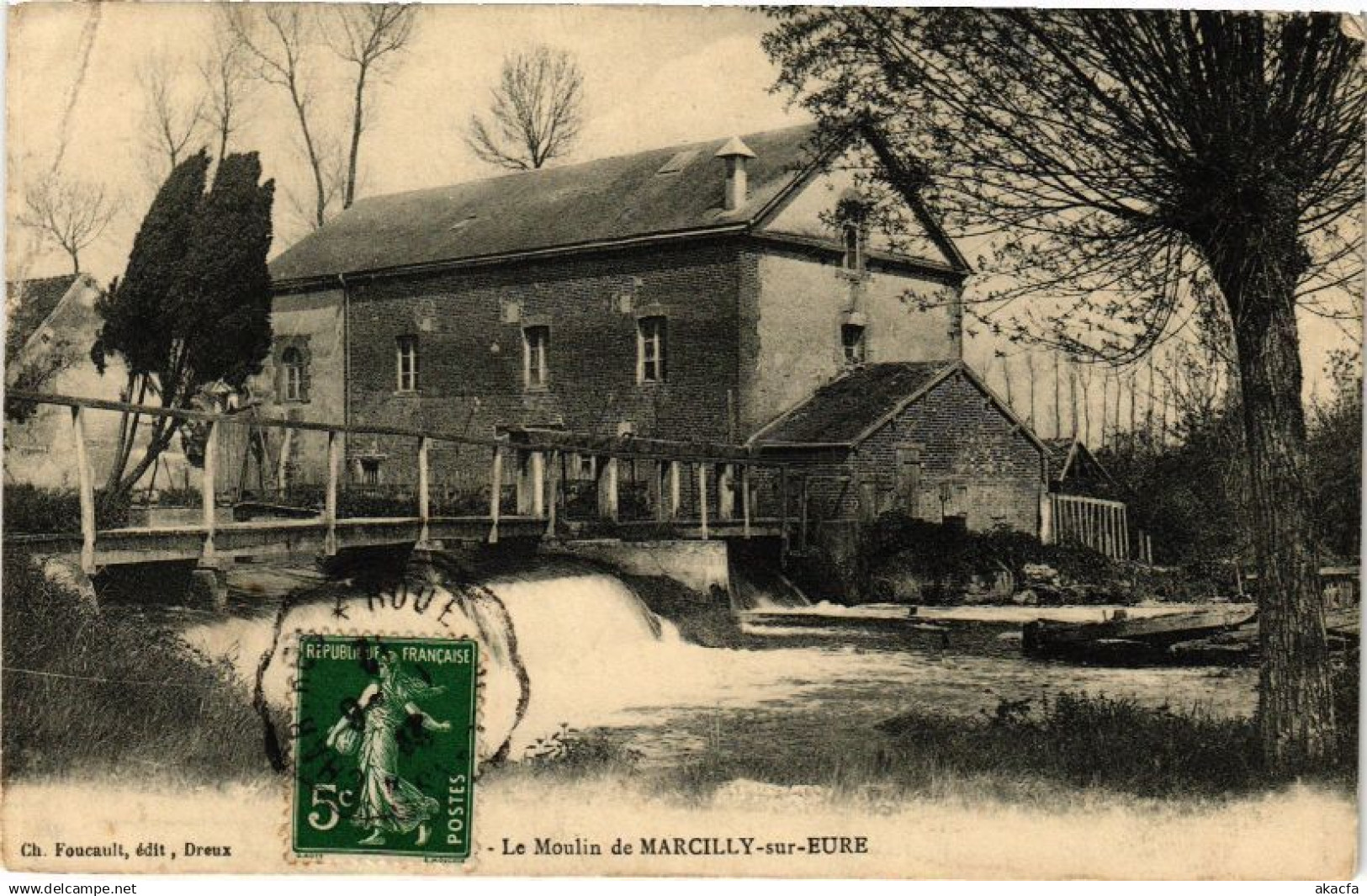 CPA Le Moulin de MARCILLY-sur-EURE (163744)
