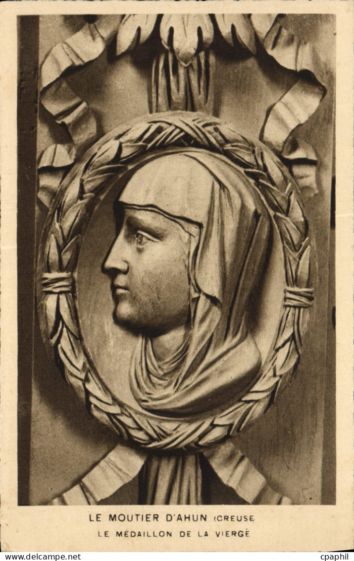 CPA Le Moutier D'Ahun Le Medaillon de La Vierge