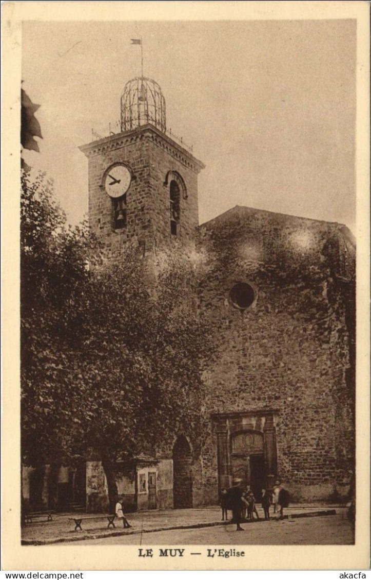 CPA LE MUY L'Eglise (1111385)