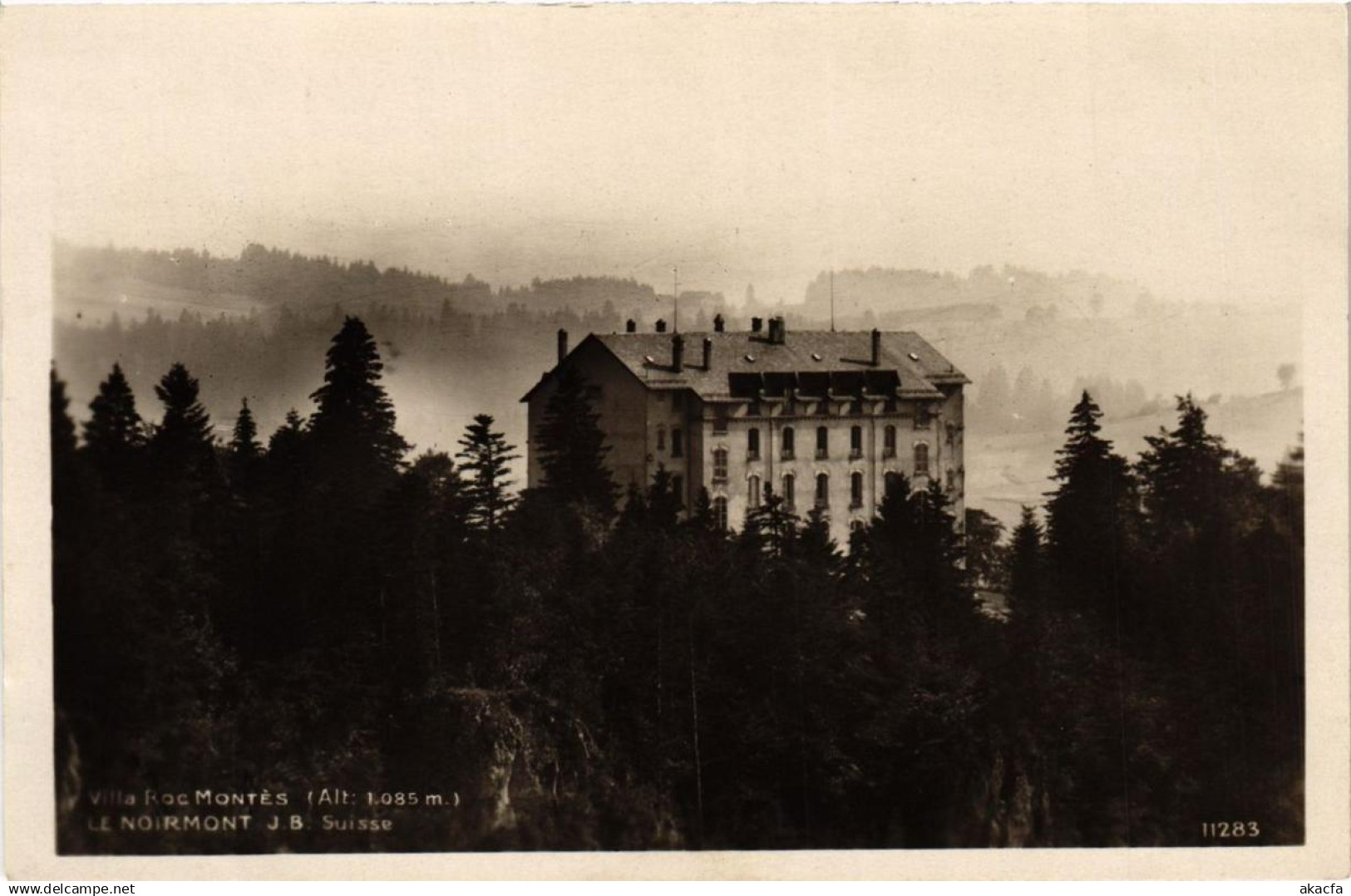 CPA LE NOIRMONT Villa Rac Montes SWITZERLAND (705249)