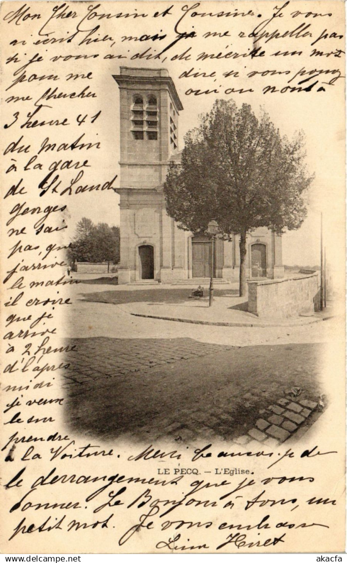 CPA Le PECQ - L'Église (352865)