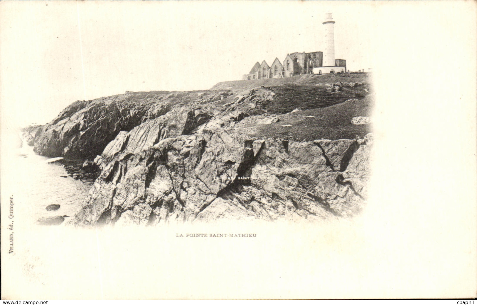 CPA Le Pointe Saint Mathieu Phare