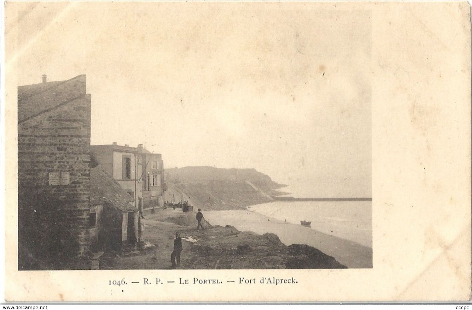 CPA Le Portel Fort d'Alpreck