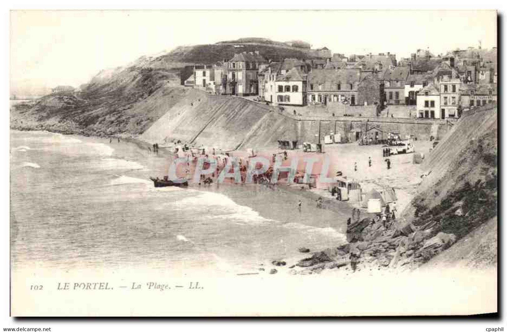 CPA Le Portel La Plage