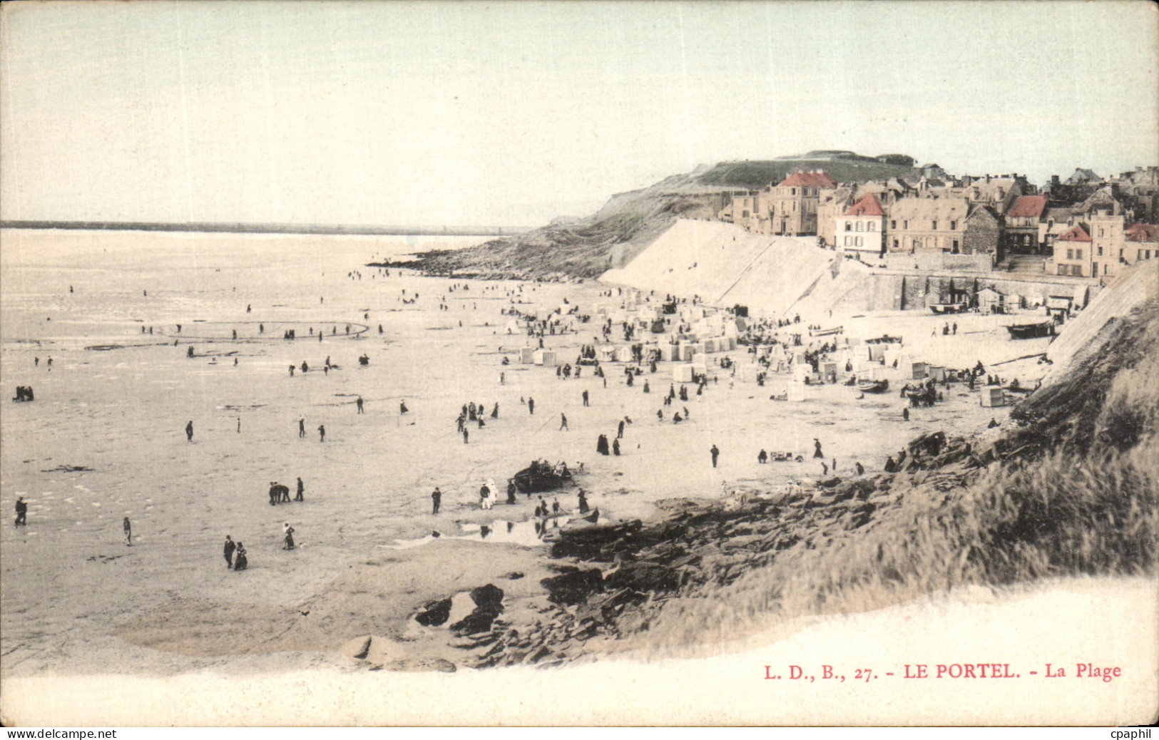 CPA Le Portel La Plage