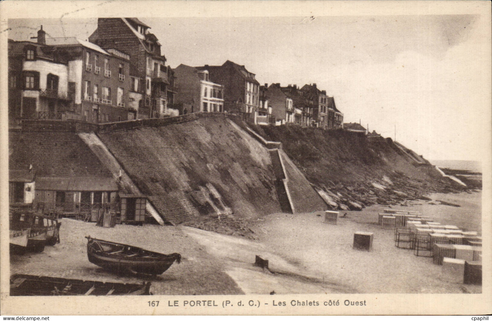 CPA Le Portel Les chalets Cote Ouest