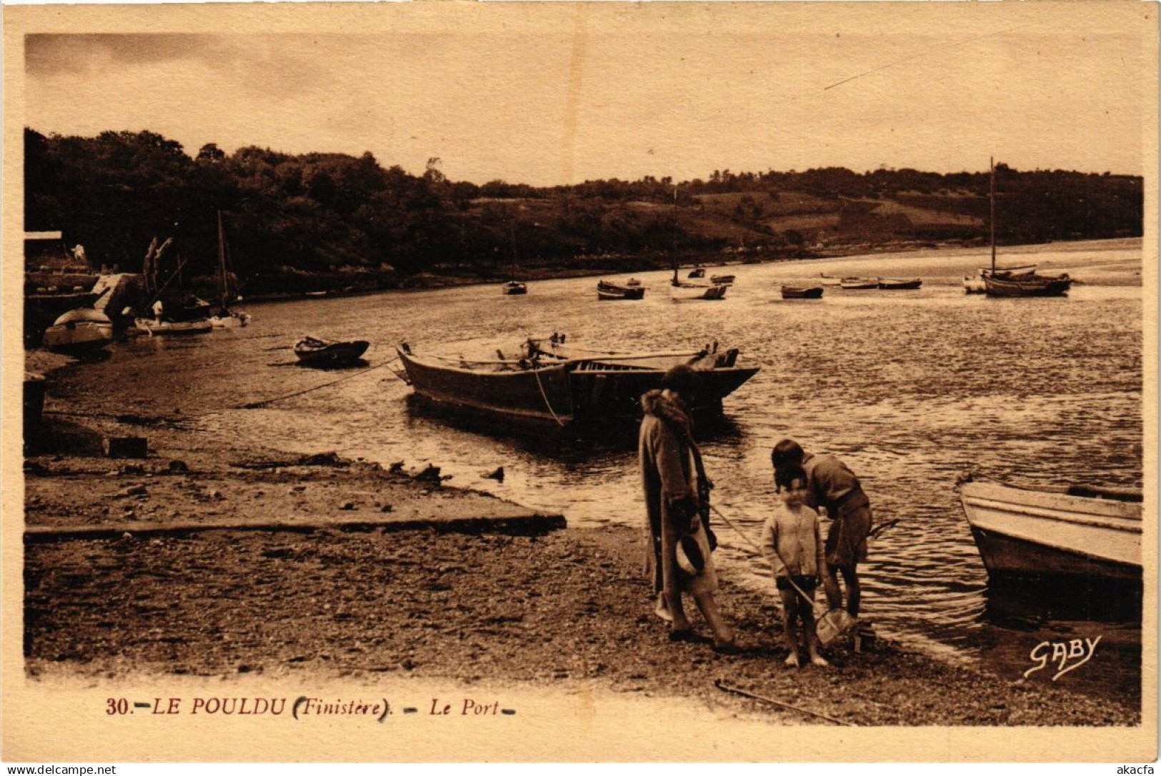 CPA Le POULDU (Finistere) - Le Port (252621)