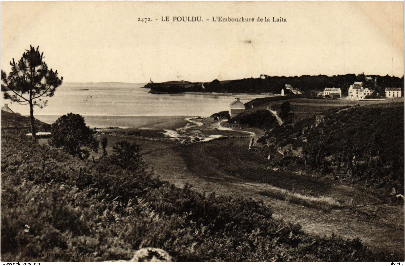 CPA Le POULDU - L'Embouchure de la Laita (252476)