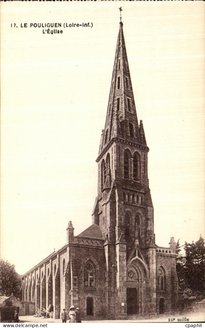 CPA Le Pouliguen L Eglise