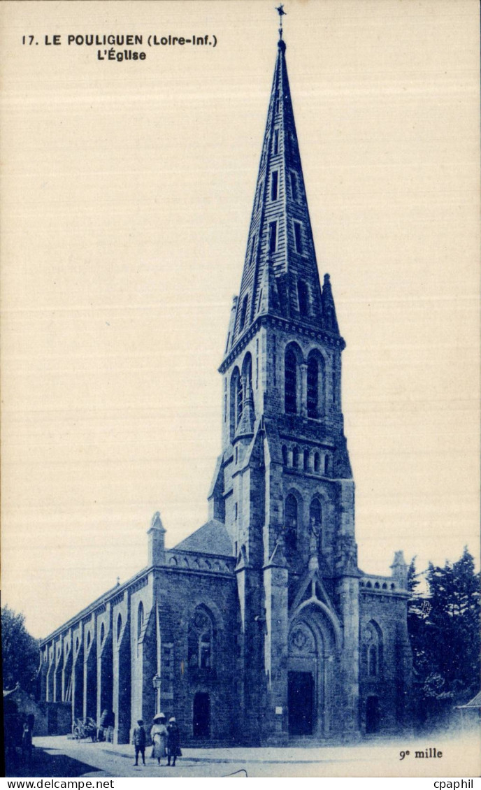 CPA Le Pouliguen L'eglise