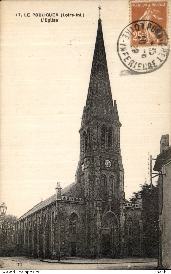 CPA Le Pouliguen L'eglise