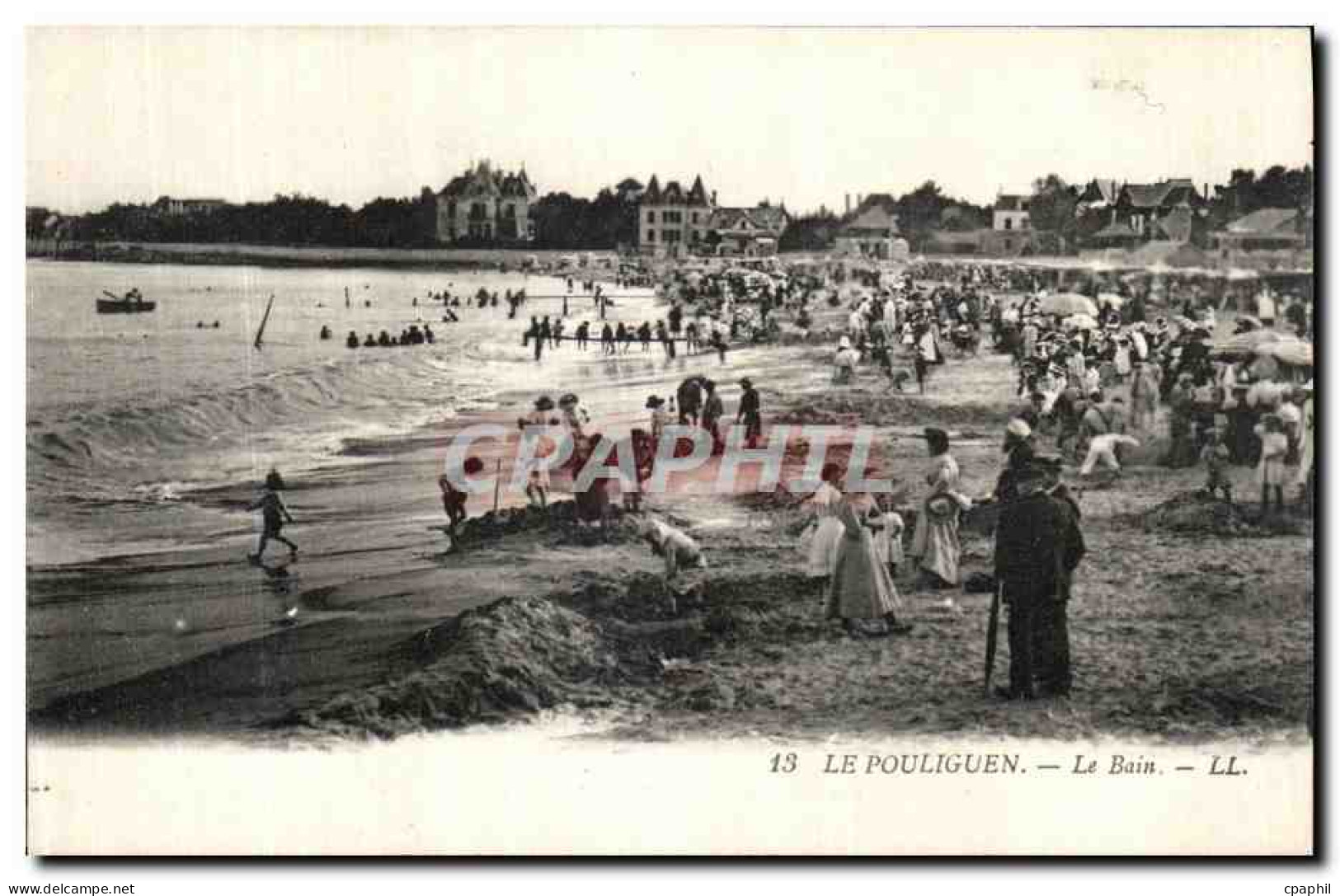 CPA Le Pouliguen Le Bain