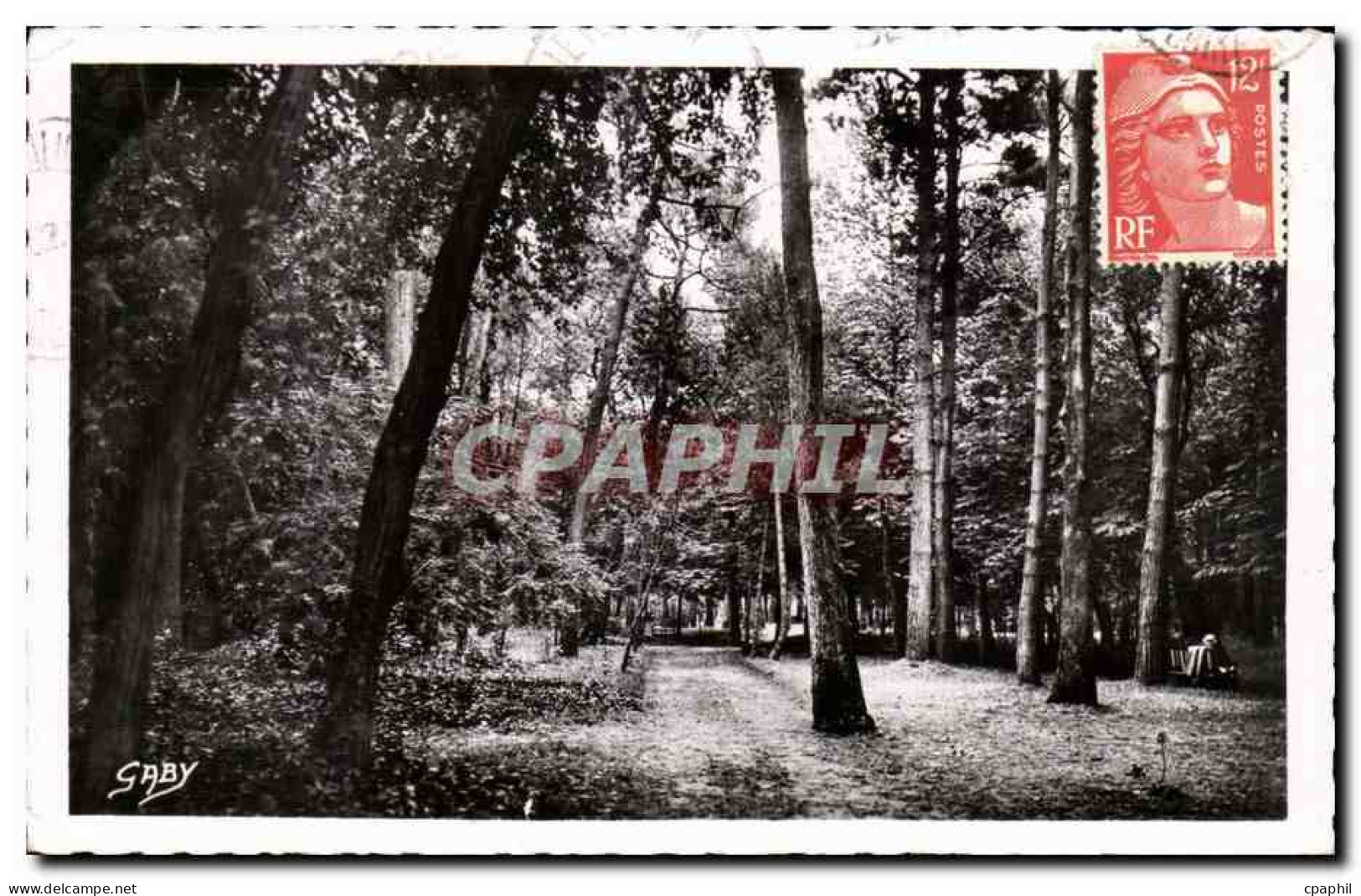 CPA Le Pouliguen Le bois
