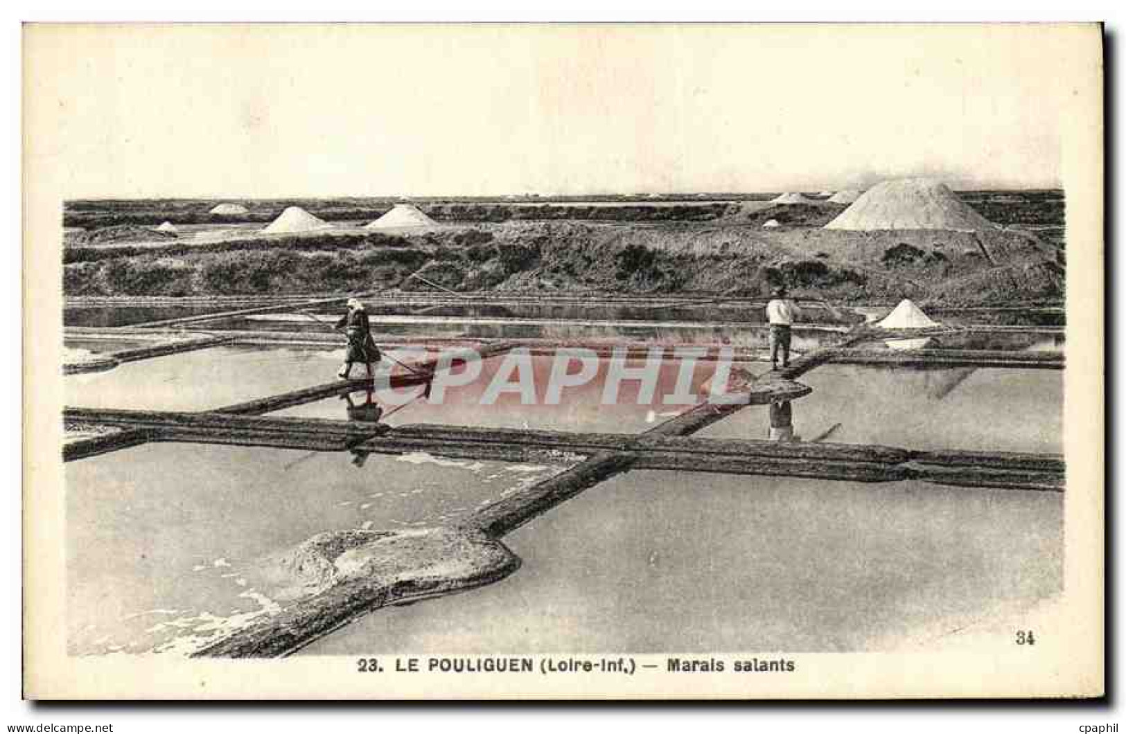 CPA Le Pouliguen Marals Salants