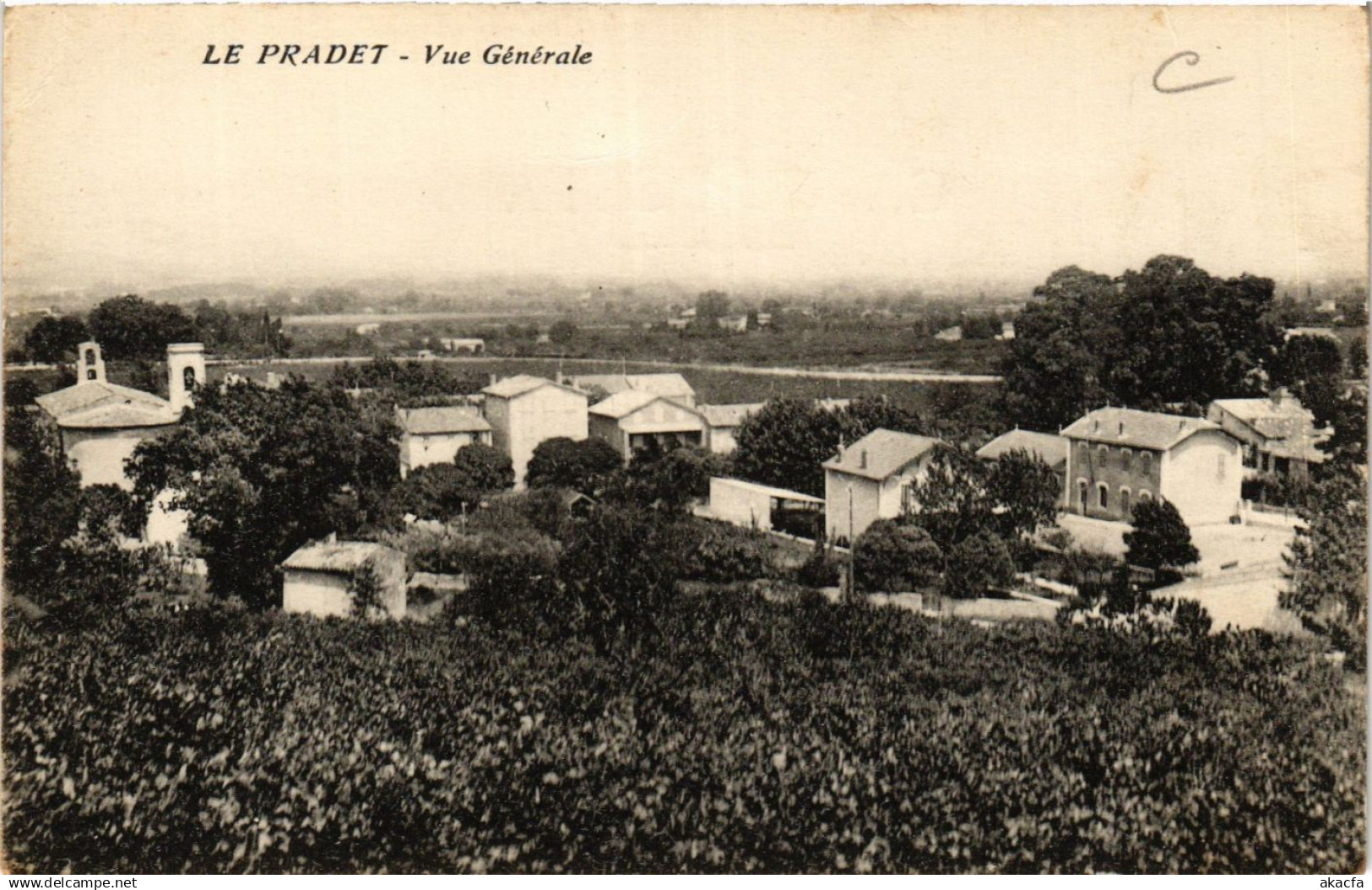 CPA Le PRADET Vue générale (411524)