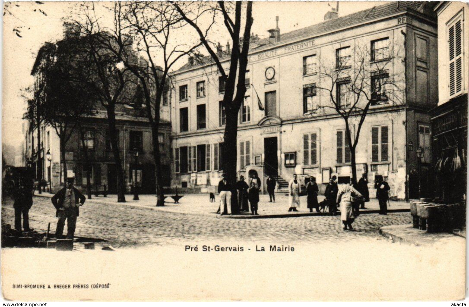 CPA LE PRE-SAINT-GERVAIS Mairie (1353844)