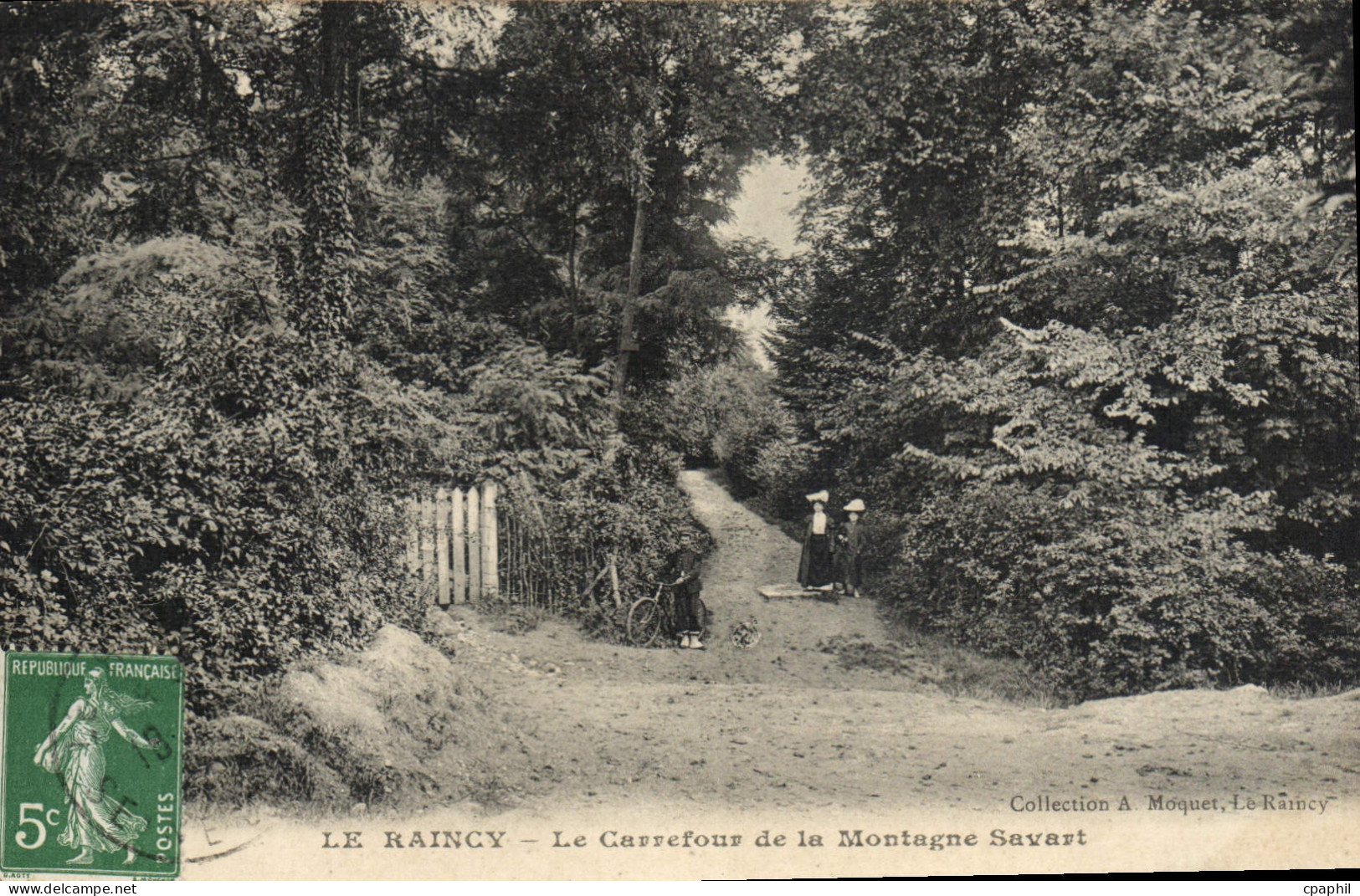 CPA Le Raincy Le Carrefour de la Montagne Savart