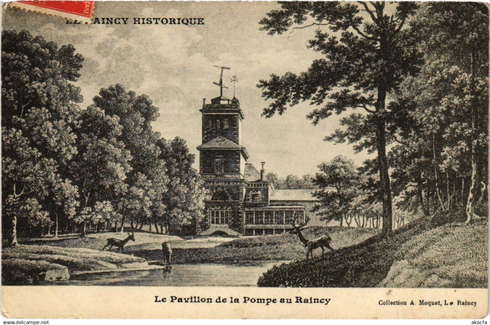 CPA LE RAINCY Le Pavillon de la Pompe au Raincy (1352881)
