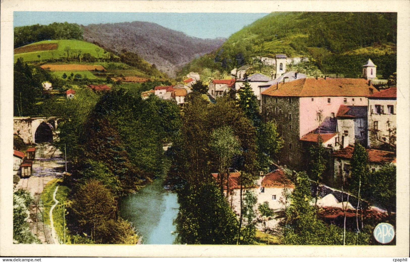 CPA Le Tarn Illustre Vabre La Gare